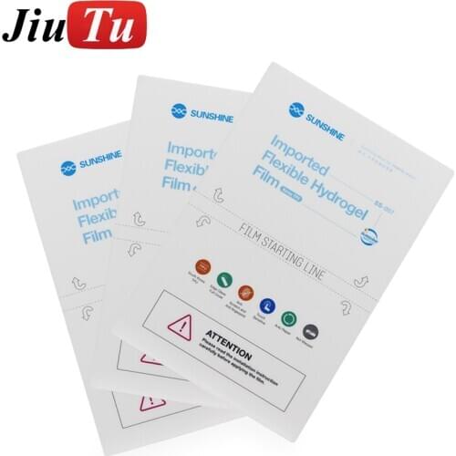 Sunshine Transparent Tpu Mobile Phone Screen Protector Film Unit Sheets SS057 For Film Cutting Machine