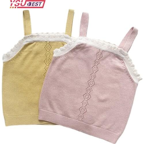 0-4Yrs Baby Girls Sweaters Baby Girl Solid Sleeveless Pullover Vest Baby Girls Sweaters Knit Vest Kids Toddler Autumn Outerwear