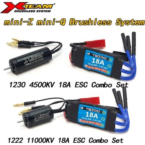 X-TEAM 1222 11000KV Brushless Motor BLDC Motor for Mini-Z 1/24 1/26 1/32 1/36 Remote Control RC Car Replacement Spare-part