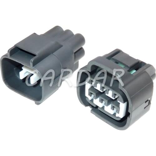 1 Set 6 Pin 90980-11034 Auto Accelerator Throttle Pedal Connector Waterproof Socket