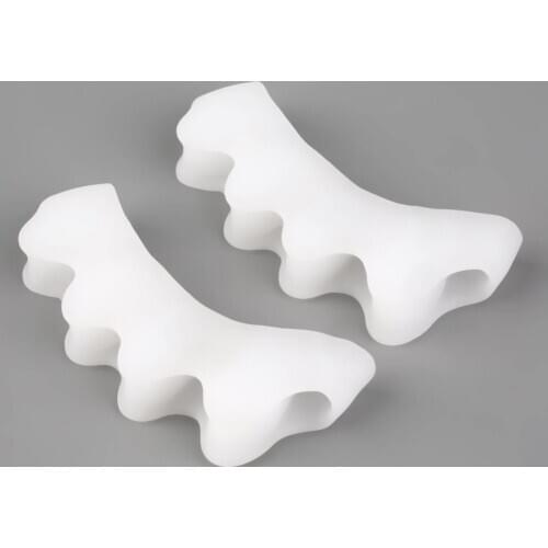 HOT 2pc One Pair Toe Separator Spreader Correction Bunion Hallux Valgus Pain Relief New Special Daily Toe Correction Health Care