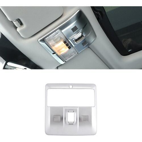 ABS Chrome Car Interior Front Reading Light Cover Trim For Land Rover Range Rover Sport 2010 2011 2012 2013