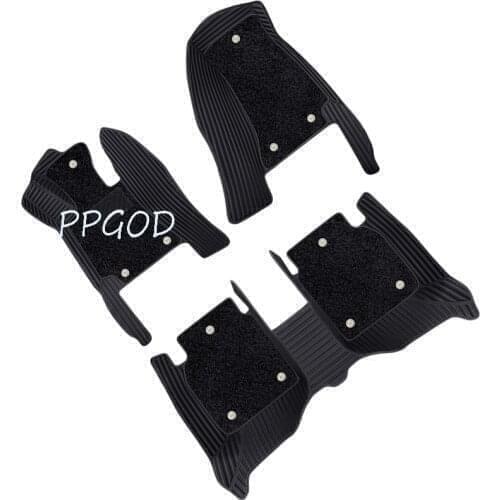 Car floor mats for bmw e60 e46 f30 e36 e39 x5 e70 e30 f10 f11 e53 f20 x3 f25 e83 x1 e91 touring e65 f15 i3 i8 m2 m3 m4 m5 m8 g