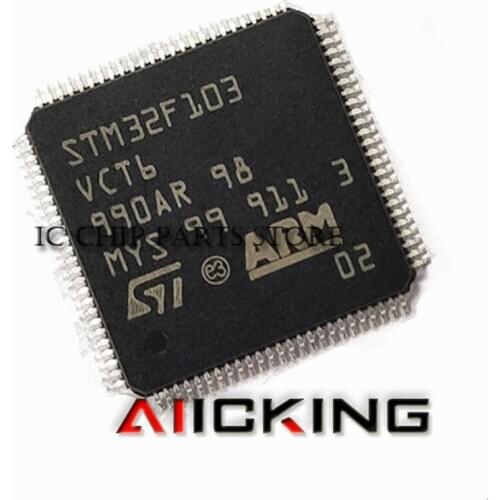 Free Shipping 5pcs/lots STM32F103VCT6 STM32F103 32F103VCT6 LQFP-100 New original IC