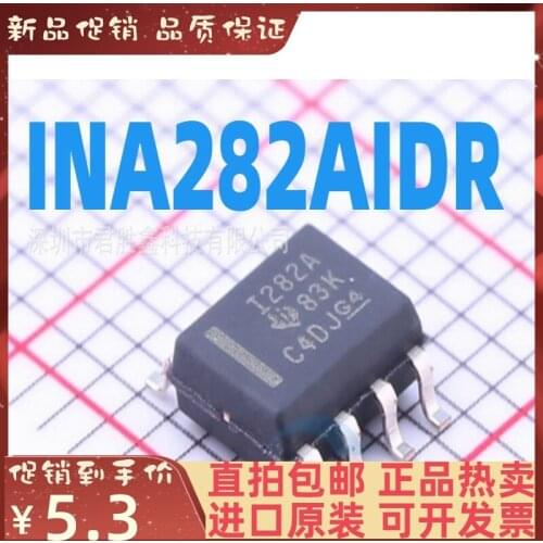 Free shipping INA282 INA282AIDR INA282AID I282A SOP8 10PCS