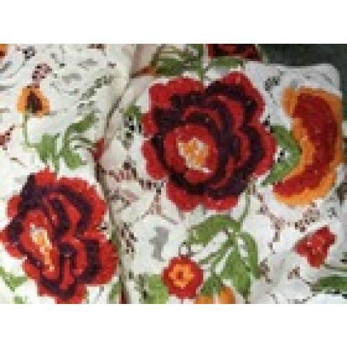 Bestway Lace cotton African lace fabric Elastic lace high quality French lace, 5 yards Red color ZL57