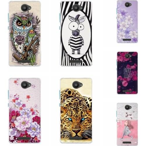 For BQ Aquaris U Lite Back Phone Cover For BQ U Lite Ultra Thin TPU Capa For BQ Aquaris U Lite Silicone Pattern Case 5.0 inch