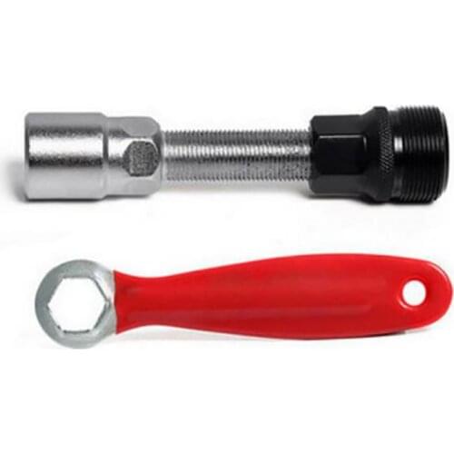 Multi Bicycle Repair Tool Bikes Chain Cutter Bracket Flywheel Remover Socket Bottom Crank Puller Wrench Maintenance Tool