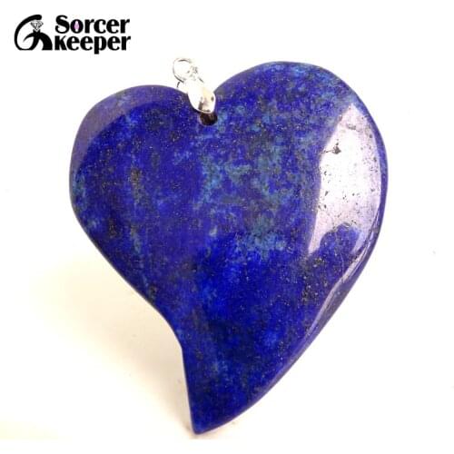 Mens Bijoux Blue Lapis Lazuli Beads Necklaces & Pendants Natural Stones Beads for Jewelry Making Accessories Womens Gift BE008