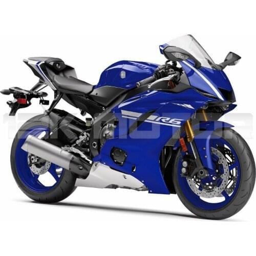 New ABS Motorcycle Fairing Kits Fit For Yamaha YZF 600 R6 2017 2018 2019 2020 R6 17 18 19 20 Bodywork Set Custom Blue White