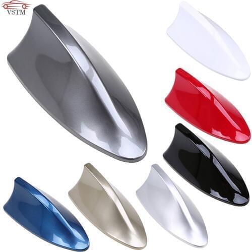 New Arrival Shark Fin Antenna Auto Radio Signal Aerials Roof Antennas for All car models Free shipping