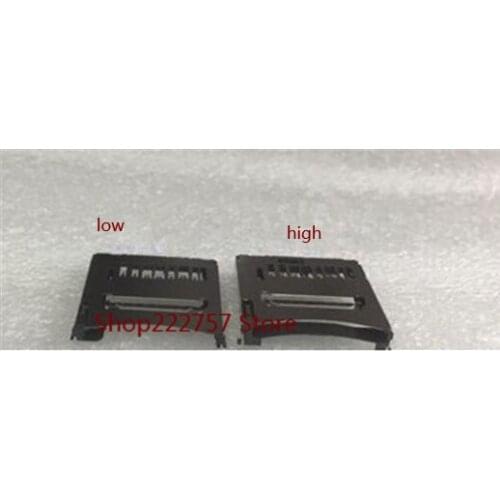 Original New SD Memory Card Slot Holder For Canon 70D 100D 6D2 77D 5D4 Nikon D810 D3300 80D SD SLR Repair Part