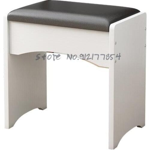 Modern minimalist net red small stool home bedroom dressing stool cute bedroom girl dressing table makeup chair