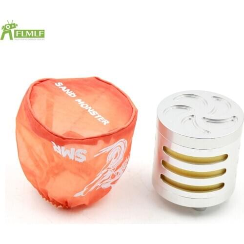 Air Filter with Dust Cover Fit for 1/5 HPI Losi GoPed FG ROFUN ROVAN KM Truck Rc Car Toys Parts