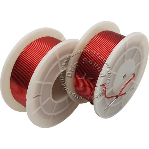 1pcs 1.2mm 5.2mH-7.2mH Audio Amplifier Speaker Crossover Inductor 4N Oxygen-Free Copper Wire Coil #Red