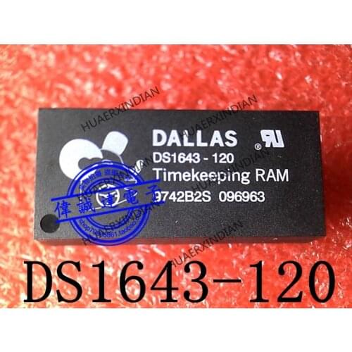 1Pieces new Original DS1643-120 DALLAS DIP-28 2 In stock real picture