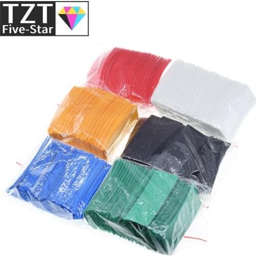 100PCS AAA Size 7 Lithium Battery Heat Shrink Tube Li-ion Wrap Cover Skin PVC Shrinkable Tubing Film Sleeves Insulation Sheath