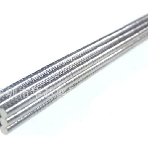 100 pcs Super Strong Round Disc 2x1 2X2 2X3 2X5 2X10 3X1 3X1.5 3X4 3X5 3X8 3X10mm Magnet Rare Earth Neodymium N35