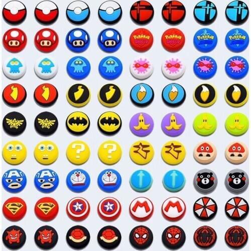 50Pcs/lot ADGAMING Joystick Analog Cap Thumbstick Grip for Switch NS Joycon Controller Gamepad Console