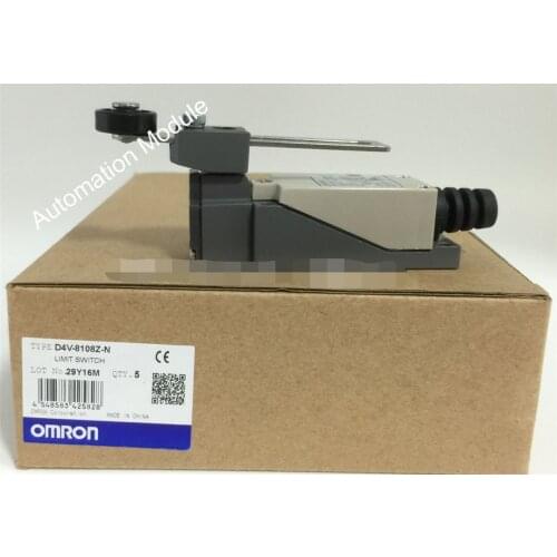 Brand new D4V-8108Z OMRON limit switch 5A 250V -0.4A 125V IEC60947-5-1 D4V8108Z 1 year warranty worldwide shipping