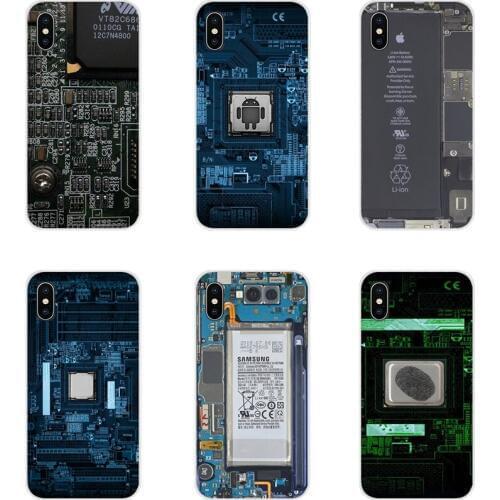 Circuit board Computer Motherboard Accessories Phone Shell Covers For Motorola Moto X4 E4 E5 G5 G5S G6 Z Z2 Z3 G3 G2 C Play Plus