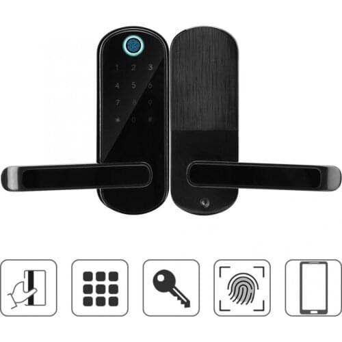 Fingerprint Door lock Smart Bluetooth Wifi Wireless Digital Password IC Karte Key Smart Door Lock no Battery