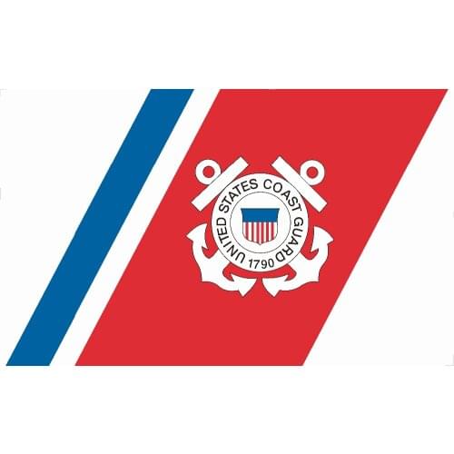 90x150cm states coast guard 1790 united flag