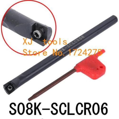 S08K-SCLCR06/S08K-SCLCL06 95 degrees Internal turning tools, turning tool holder, Insert the lather,boring bar for CCMT060204