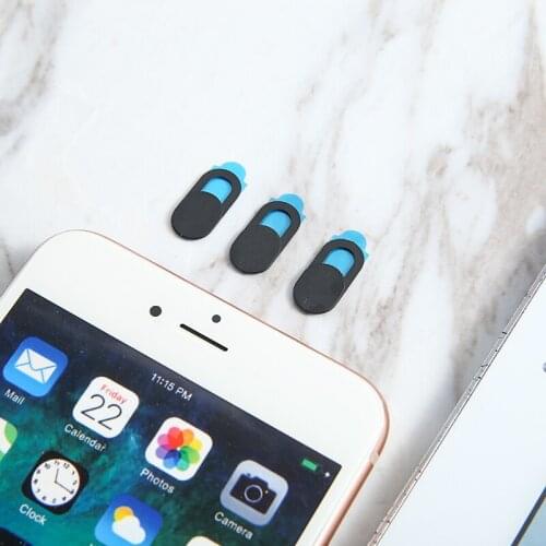 Stick-on Webcam Cover Camera Sticker Slider for iPhone Laptop Mobile Tablet Ultra Thin Camera Cover For Web Cam Phone PC Laptop