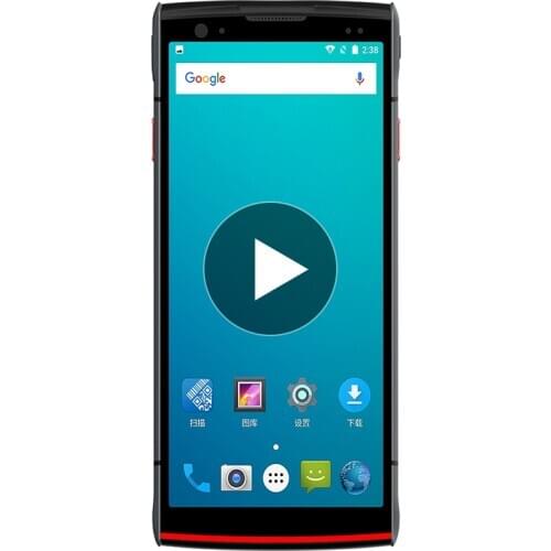 Android 8.1 Pda Barcode Scanner LTE Cellular WiFi GPS Quad Core CPU Industrial Handheld NFC Pda Logistics Express Courier Phones