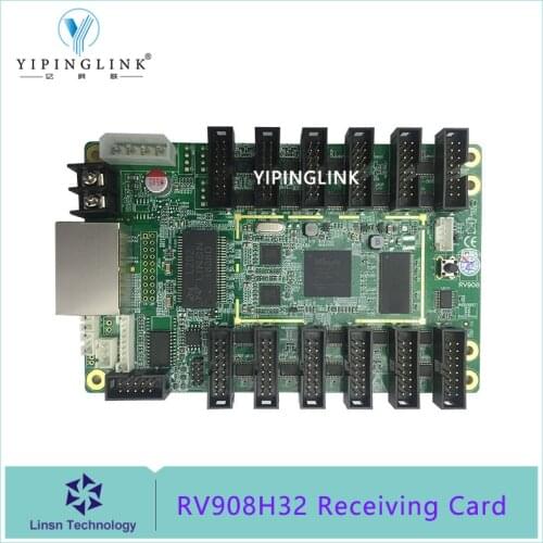 LINSN RV908H32 RV908H receiving card controller with monitor function support lcd fan humidity door volt detect