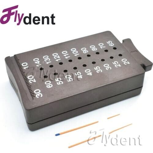 Dental gutta percha Cutter measering endo rulers Endodontic Span Measure Scale dentist tools