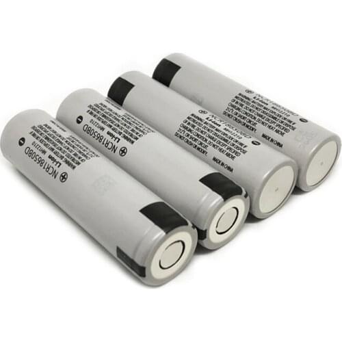 Wholesale 100pcs/lot Original Panasonic 18650 NCR18650BD 3.7V 3200mAh 10A discharge battery lithium batteries cell for e-cigs