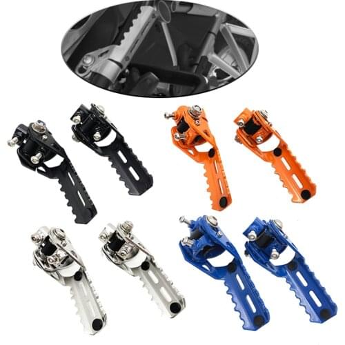 Stainless Steel Highway Front Pegs Footrests Foot Pegs For BMW R1200GS LC R 1200 R1200 GS LC 22mm 25mm R1250GS GS1250 Motorcycle