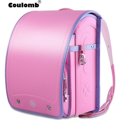 New Style Coulomb Japanese School Backpack Kids Fashion School Bags kawayi Lovely Four-leafed Clover Girls Large Schoolbag