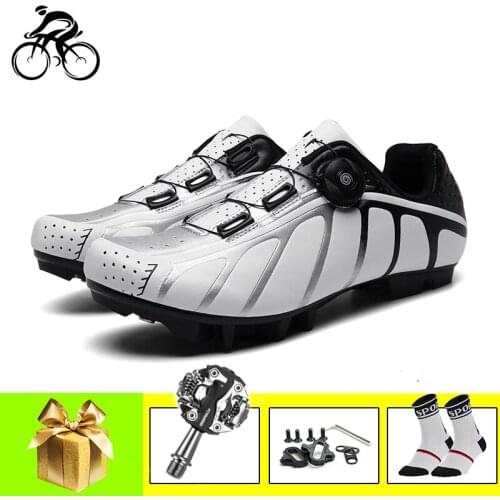 Specialized Riding bicycle sneakers outdoor sport mountain bike shoes self-locking breathable sapatilha ciclismo mtb SPD pedals