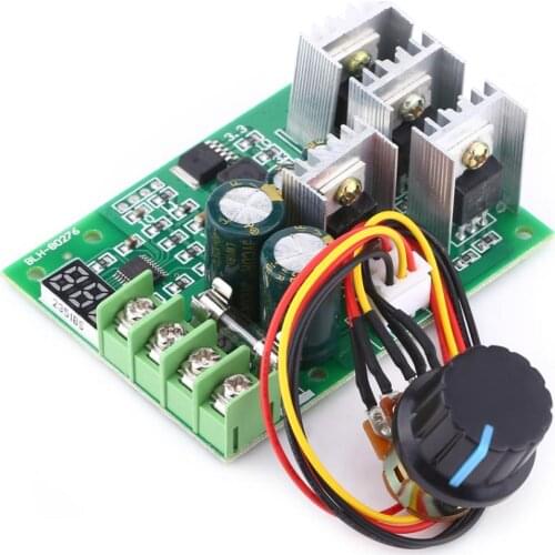 VBESTLIFE DC6-60V 30A Digital Display 0~100% Adjustable Drive Module PWM DC Motor Controller