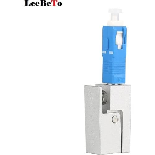 Fiber Optic Adapter Square Type Bare Fiber Adapter SC/UPC Square