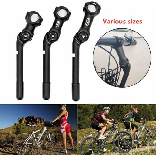 Adjustable Angle Bike Stem Bicycle Quill Stem Road Bike Stem Bicycle Handlebar Stem 80-130mm Front Fork Stem Adapter Bike Part
