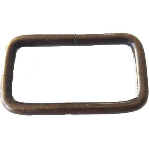 4 Cm Rectangle Ring Antique Color