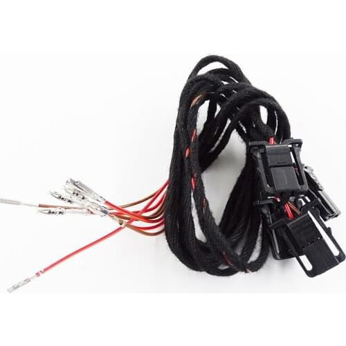 Door warning light plug adapter 3AD947411 for VW Passat B6 B7 CC Golf Jetta MK5 MK6 Tiguan 1K0 947 411 A