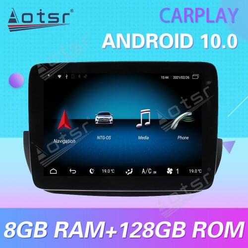 For MERCEDES- Benz Class A / Class B 8.4 Inch Android 10 Carplay Car Multimedia Radio Player GPS Navigation Stereo