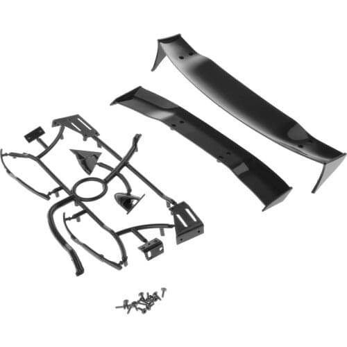RC Spoiler Wing /Windshield Wiper Kit for 1/10 Remote Control Car Hpi