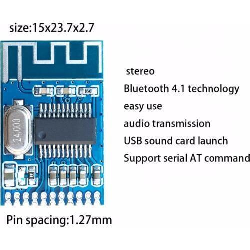 Bluetooth audio transmitter module 4.1 Stereo audio transmitter KCX_BT_EMITTER
