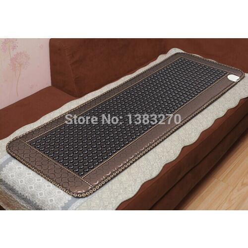 Health tourmaline NEW heating massage mattress sleeping cushion with free eye cover 50*150CM