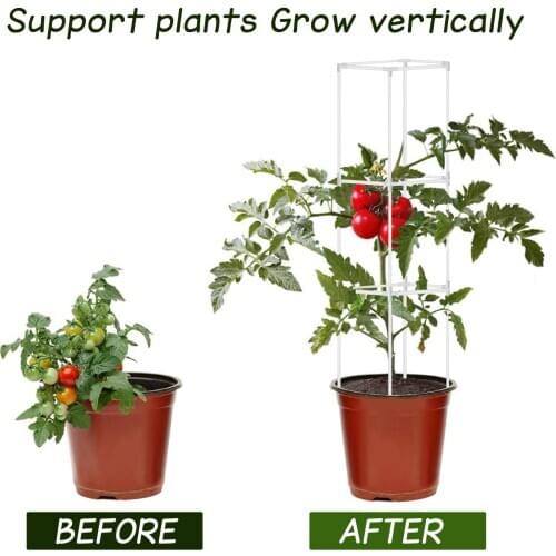 Plastic Garden Plant Climbing Trellis Vines Climbing Plant Support Frame for Tomatoes and Grapes