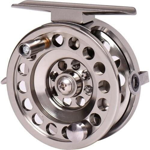 Fishing Wheel Portable Lightweight Left/Right Handed Ice Fishing Reel Fly Winter Fishing Reels Gear Lures Tackle Ice