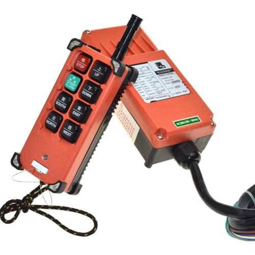 Transmitter Receiver Hoist Crane Radio Industrial Wireless Remote Control F21E1B