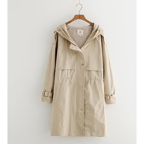 Yipn. igacoyou Women's Double Breasted Trench Coats