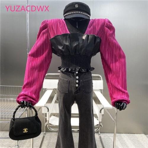 Женские блузки и рубашки YUZACDWX China At AliExpress